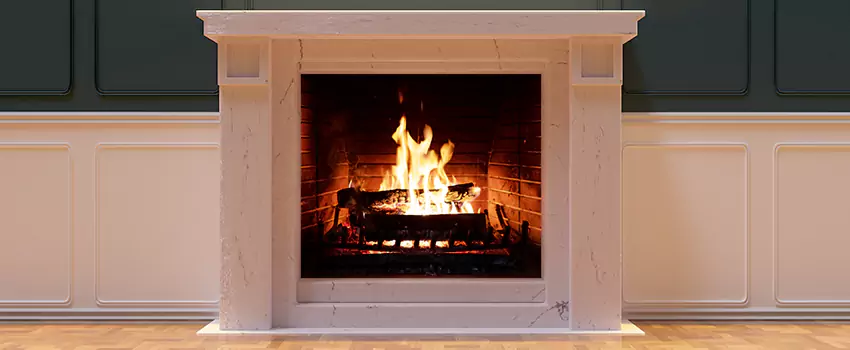 Decorative Electric Fireplace Installation in Beaumont, Texas