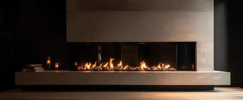 Gas Fireplace Ember Bed Design Services in Beaumont, Texas