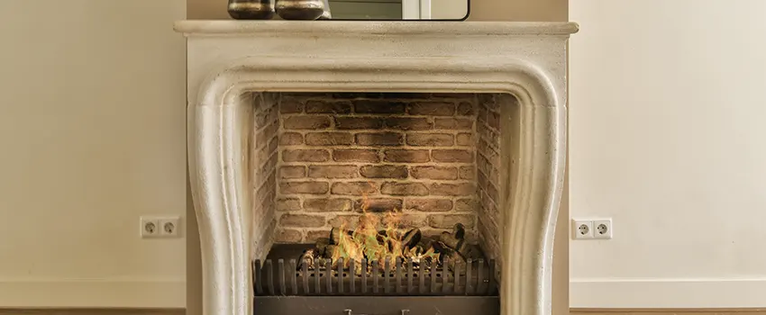 Vintage-style Fireplace Redesign in Beaumont, Texas
