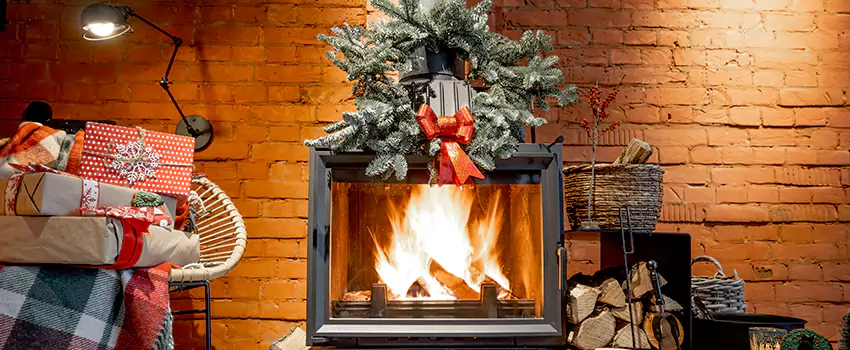 Travis Industries Linear Gas Fireplace Installation in Beaumont, Texas