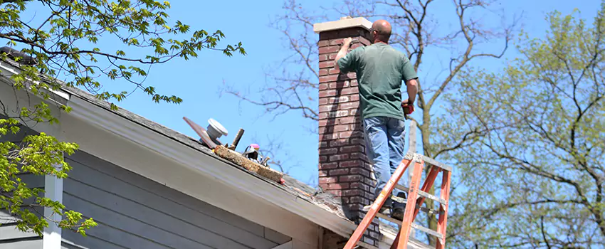 Vinyl and PVC Chimney Flashing Installation in Beaumont, TX