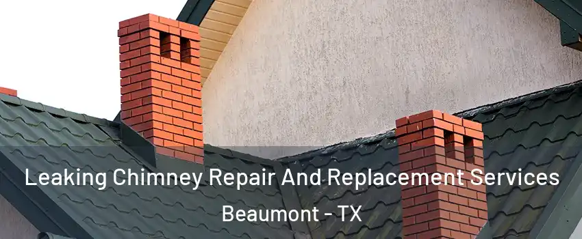  Leaking Chimney Repair And Replacement Services Beaumont - TX